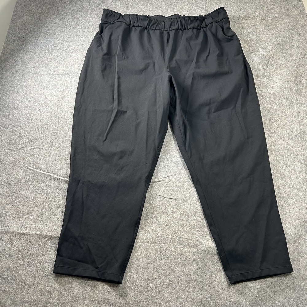 Lululemon Pants Women's 20 Keep Moving Jogger Black High Rise Paperbag Waist